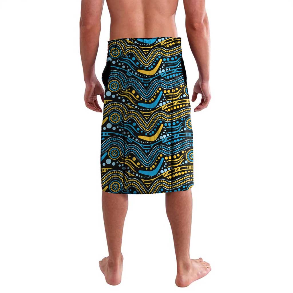 Custom Titans Lavalava Knight Mascot With Aboriginal Indigenous