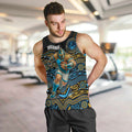 Custom Titans Men Tank Top Knight Mascot With Aboriginal Indigenous
