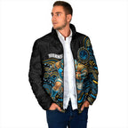 Custom Titans Padded Jacket Knight Mascot With Aboriginal Indigenous