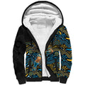 Custom Titans Sherpa Hoodie Knight Mascot With Aboriginal Indigenous