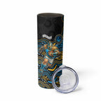 Custom Titans Skinny Tumbler Knight Mascot With Aboriginal Indigenous