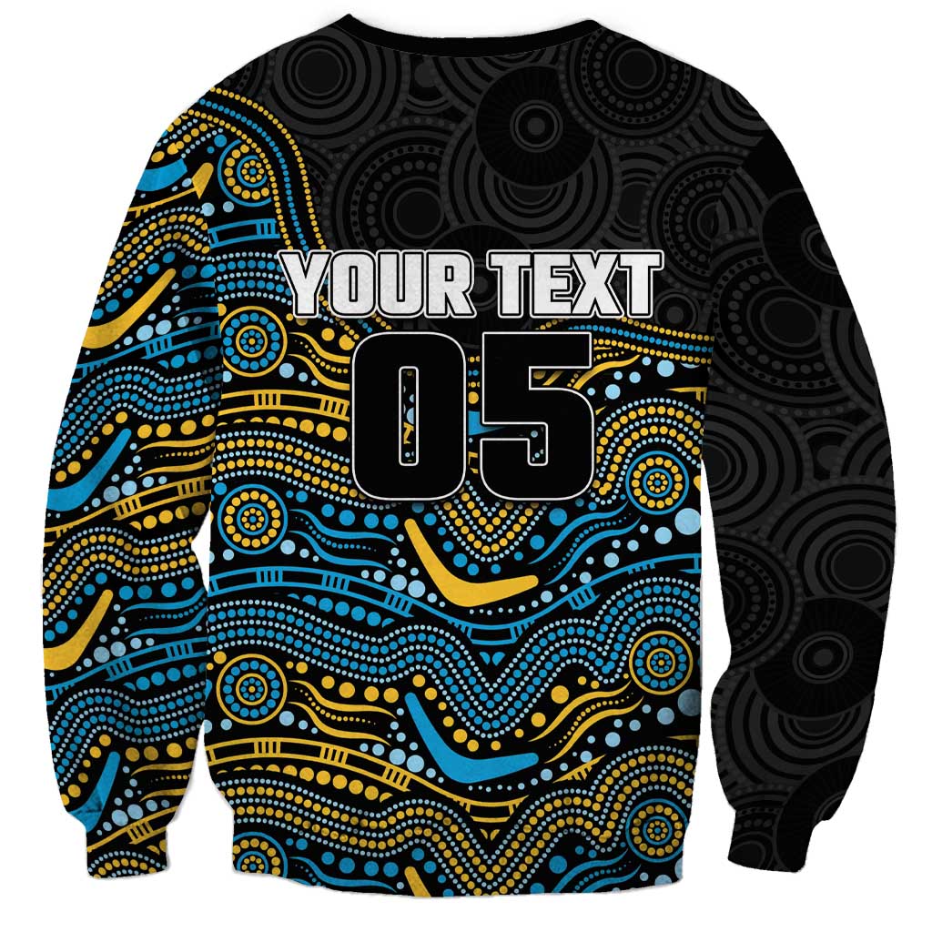 Custom Titans Sweatshirt Knight Mascot With Aboriginal Indigenous