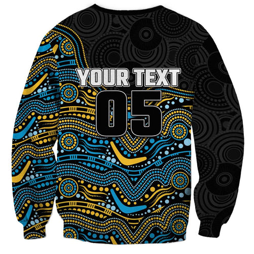 Custom Titans Sweatshirt Knight Mascot With Aboriginal Indigenous