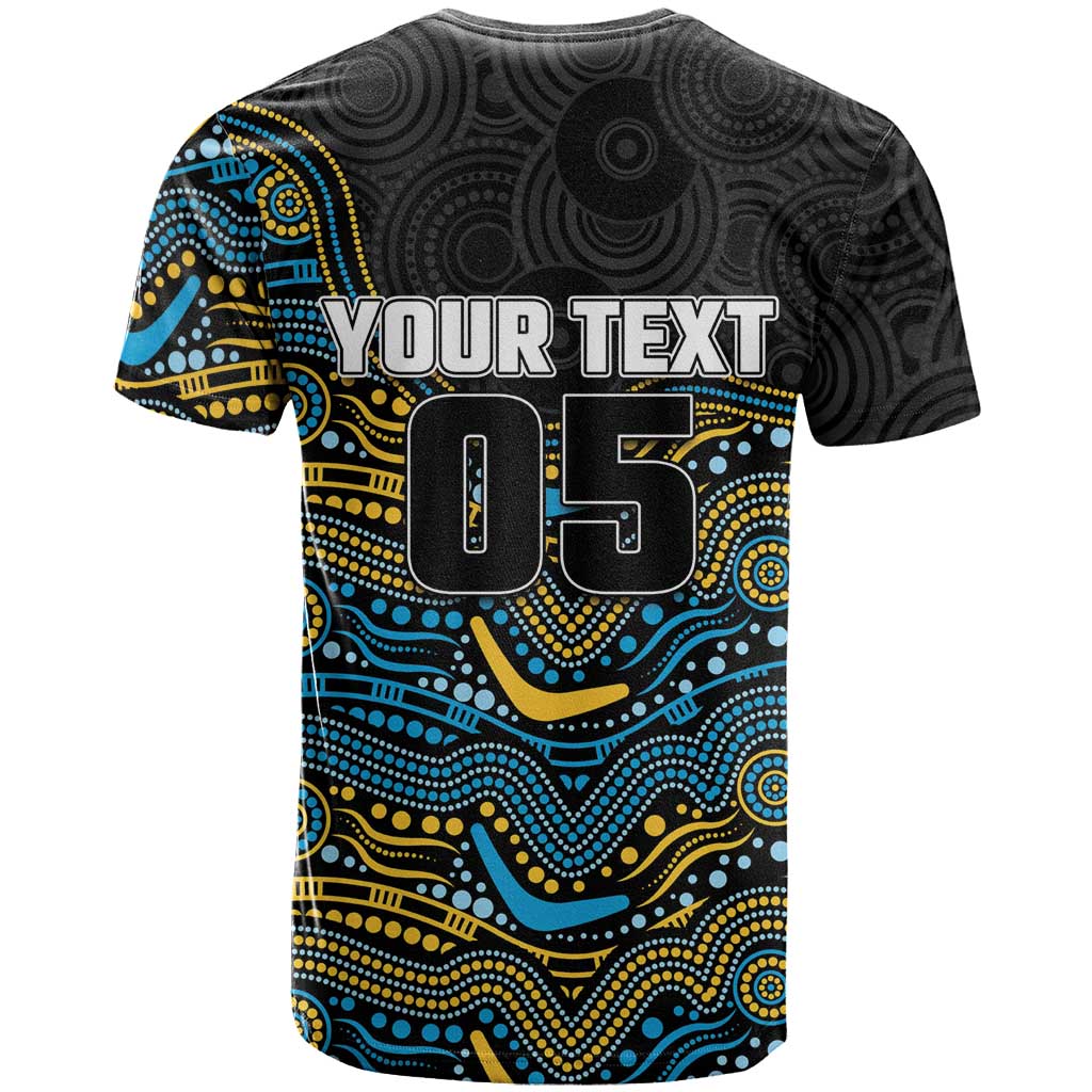 Custom Titans T Shirt Knight Mascot With Aboriginal Indigenous