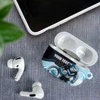 Custom Sharks AirPods Case Fish Mascot With Aboriginal Indigenous