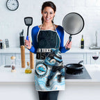 Custom Sharks Apron Fish Mascot With Aboriginal Indigenous