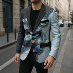 Custom Sharks Blazer Fish Mascot With Aboriginal Indigenous