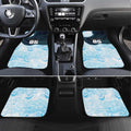 Custom Sharks Car Mats Fish Mascot With Aboriginal Indigenous