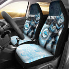 Custom Sharks Car Seat Cover Fish Mascot With Aboriginal Indigenous