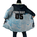 Custom Sharks Cloak Fish Mascot With Aboriginal Indigenous
