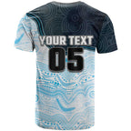 Custom Sharks T Shirt Fish Mascot With Aboriginal Indigenous