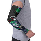 Custom Warriors Arm Sleeves Tiki Mascot With Aboriginal Indigenous
