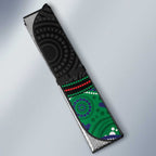 Custom Warriors Auto Sun Shade Tiki Mascot With Aboriginal Indigenous