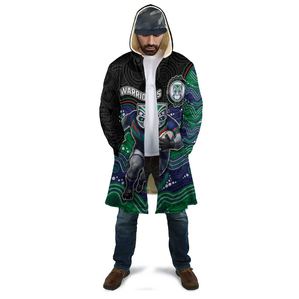 Custom Warriors Cloak Tiki Mascot With Aboriginal Indigenous