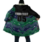 Custom Warriors Cloak Tiki Mascot With Aboriginal Indigenous