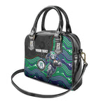 Custom Warriors Shoulder Handbag Tiki Mascot With Aboriginal Indigenous