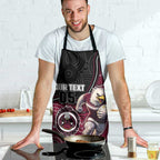 Custom Sea Eagles Apron Bird Mascot With Aboriginal Indigenous
