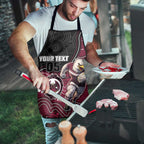 Custom Sea Eagles Apron Bird Mascot With Aboriginal Indigenous
