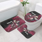 Custom Sea Eagles Bathroom Set Bird Mascot With Aboriginal Indigenous