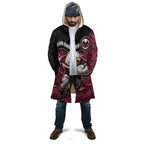 Custom Sea Eagles Cloak Bird Mascot With Aboriginal Indigenous