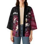 Custom Sea Eagles Kimono Bird Mascot With Aboriginal Indigenous