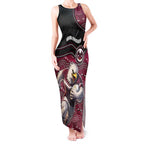 Custom Sea Eagles Tank Maxi Dress Bird Mascot With Aboriginal Indigenous