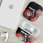 Custom Dolphins AirPods Case Fish Mascot With Aboriginal Indigenous