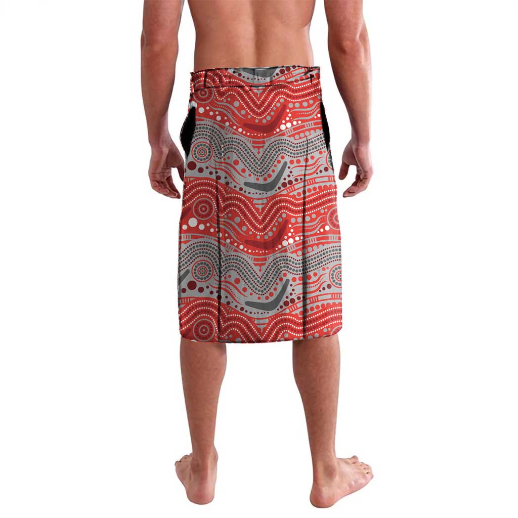 Custom Dolphins Lavalava Fish Mascot With Aboriginal Indigenous