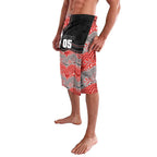 Custom Dolphins Lavalava Fish Mascot With Aboriginal Indigenous