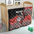 Custom Dolphins Quilt Fish Mascot With Aboriginal Indigenous