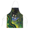 Australian South Sea Islanders National Recognition Day Apron Southern Cross Aboriginal Dot Art Sugarcane