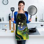 Australian South Sea Islanders National Recognition Day Apron Southern Cross Aboriginal Dot Art Sugarcane