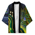 Australian South Sea Islander National Recognition Day Kimono Southern Cross Aboriginal Dot Art Sugarcane