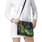 Australian South Sea Islander National Recognition Day Shoulder Handbag Southern Cross Aboriginal Dot Art Sugarcane