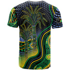 Australian South Sea Islanders National Recognition Day T Shirt Southern Cross Aboriginal Dot Art Sugarcane