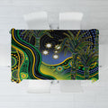 Australian South Sea Islanders National Recognition Day Tablecloth Southern Cross Aboriginal Dot Art Sugarcane