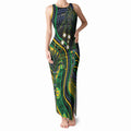 Australian South Sea Islander National Recognition Day Tank Maxi Dress Southern Cross Aboriginal Dot Art Sugarcane