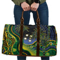 Australian South Sea Islanders National Recognition Day Travel Bag Southern Cross Aboriginal Dot Art Sugarcane