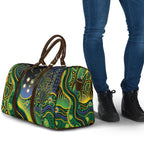 Australian South Sea Islanders National Recognition Day Travel Bag Southern Cross Aboriginal Dot Art Sugarcane