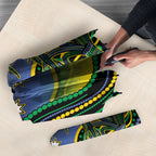 Australian South Sea Islanders National Recognition Day Umbrella Southern Cross Aboriginal Dot Art Sugarcane