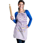Epilepsy Awareness Alphabet Apron Purple Ribbon Butterfly Cute Style