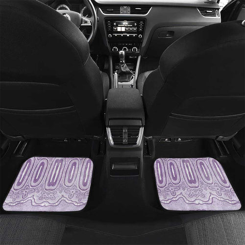 Epilepsy Awareness Alphabet Car Mats Purple Ribbon Butterfly Cute Style