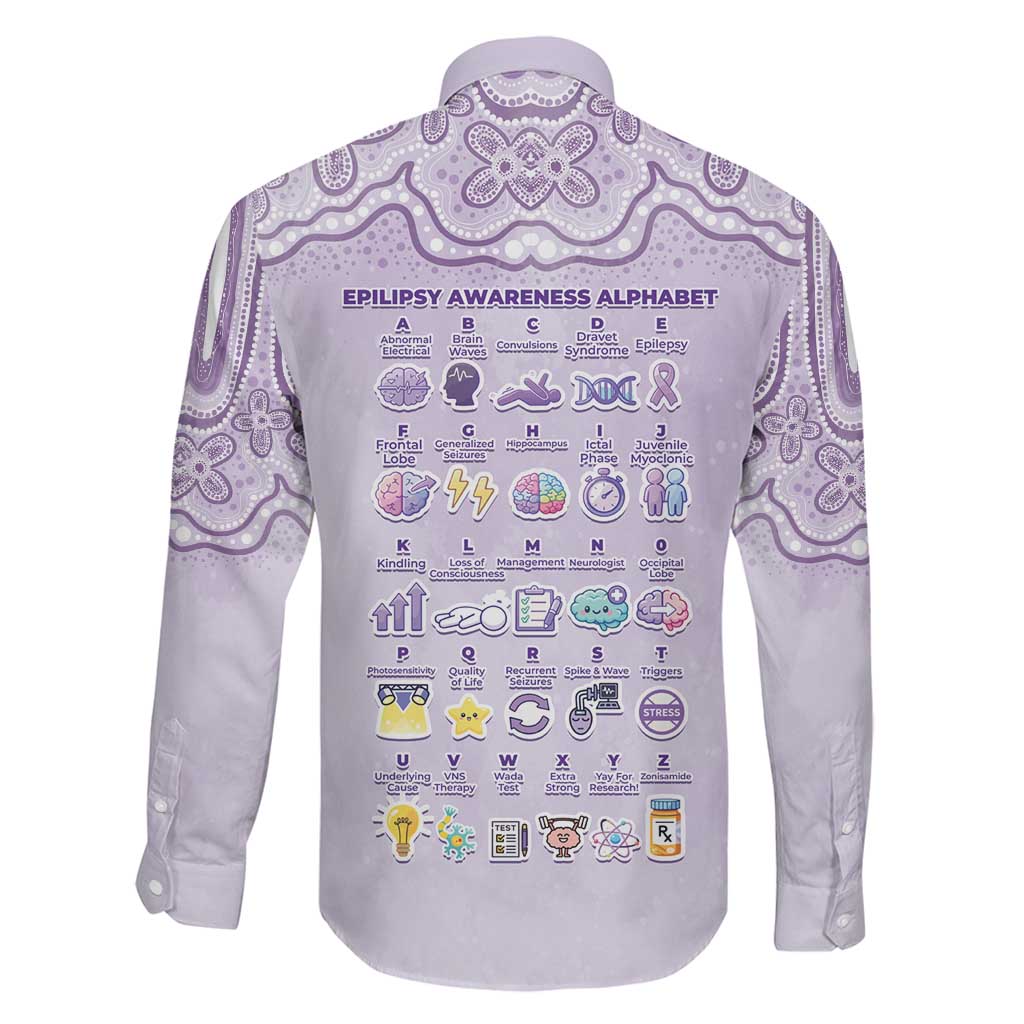 Personalised Epilepsy Awareness Alphabet Family Matching Tank Maxi Dress and Hawaiian Shirt Purple Ribbon Butterfly Cute Style