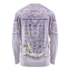 Personalised Epilepsy Awareness Alphabet Long Sleeve Shirt Purple Ribbon Butterfly Cute Style