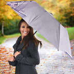 Epilepsy Awareness Alphabet Umbrella Purple Ribbon Butterfly Cute Style