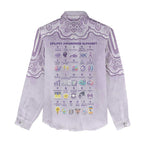 Personalised Epilepsy Awareness Alphabet Women Casual Shirt Purple Ribbon Butterfly Cute Style