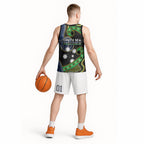 South Sea Islanders And Fiji Basketball Jersey Fijian Coat Of Arms And Southern Cross
