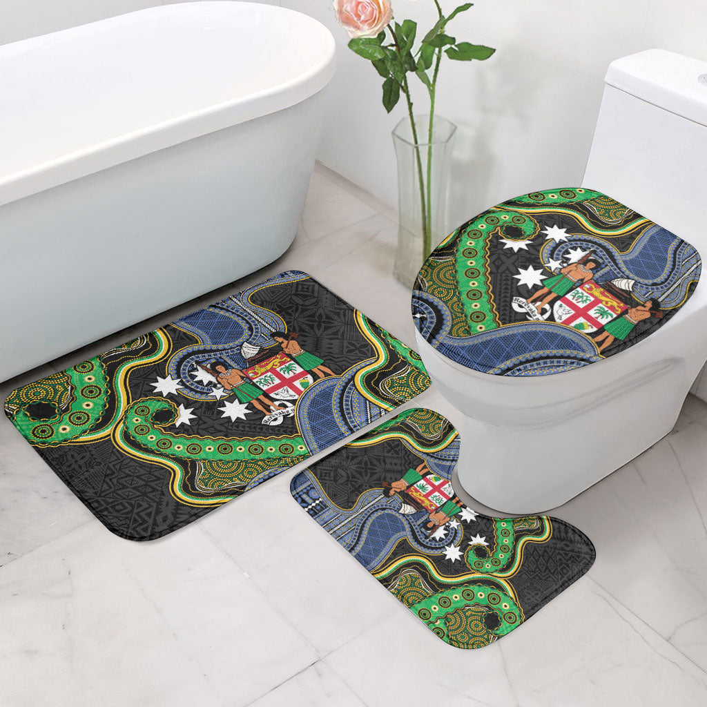 South Sea Islanders And Fiji Bathroom Set Fijian Coat Of Arms And Southern Cross