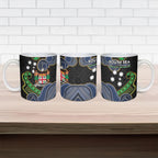 South Sea Islanders And Fiji Ceramic Mug Fijian Coat Of Arms And Southern Cross