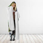 South Sea Islanders And Fiji Hooded Blanket Fijian Coat Of Arms And Southern Cross